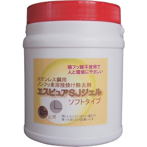 佐々木化学薬品 ステンレス溶接焼け除去剤 エスピュアSJジェル(低粘度タイプ)1kg SJJEL(SOFT)1000G 焼け取り剤 佐々木化学薬品 ステンレス溶接焼け除去剤 エスピュアSJジェル(低粘度タイプ)1kg SJJEL(SOFT)1000G 焼け取り剤