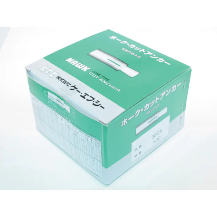 【CAINZ-DASH】ケー・エフ・シー ホーク・カットアンカーCAタイプ スチール製 38CA【別送品】