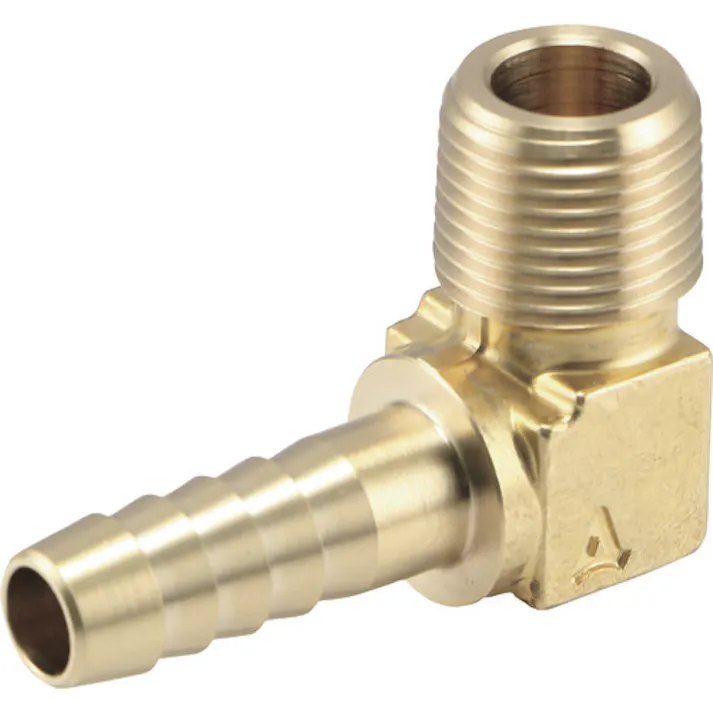 【CAINZ-DASH】アソー アングル型ホースニップル PT3/8×Φ9 RoHS HA-1309R【別送品】