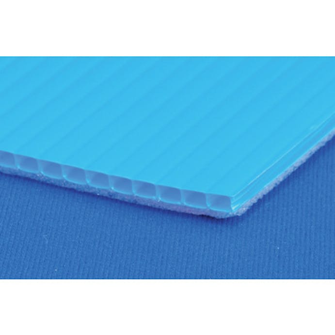 【CAINZ-DASH】住化プラステック プラダン　サンプライＨＦ２５０３０（養生用）　３×６板ライトブルー HF25030-LB【別送品】