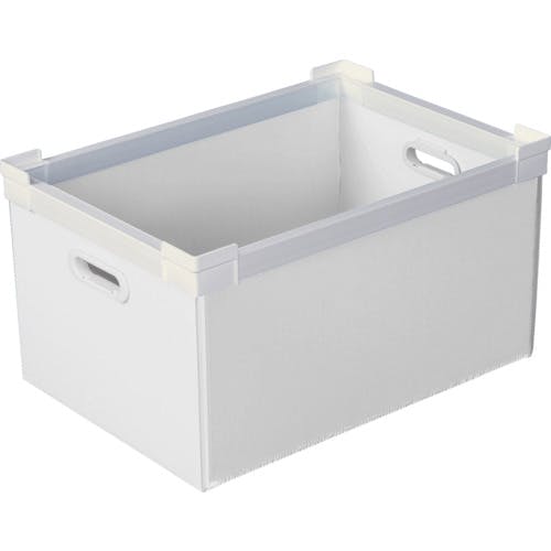 国盛化学 プラダン NSコンテナ 40L(SWコーナー)ホワイト 78100-NS40L-WH ダンボールプラスチックコンテナ 国盛化学 プラダン NSコンテナ 40L(SWコーナー)ホワイト 78100-NS40L-WH ダンボールプラスチックコンテナ