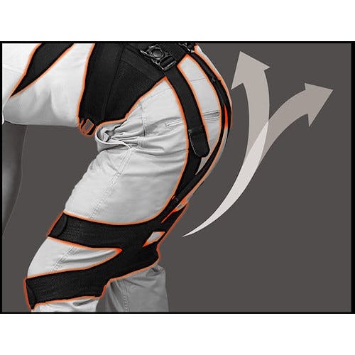 CAINZ-DASH】キングジム 作業アシストスーツX Mサイズ ASX30-M【別送