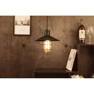 ペンダントライト レトロモダン 黒 MPN043