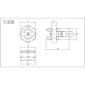 【CAINZ-DASH】東神電気 ボルト型コネクタ　５．５ｓｑ BC-5.5【別送品】