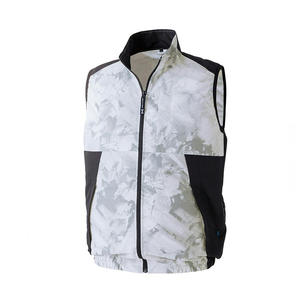 空調服 Mサイズ 空調服(R)ベスト ライトシルバー LL | 作業着・作業服・安全靴