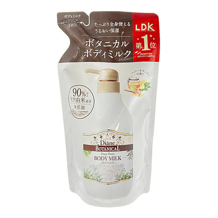 ダイアン ボタニカル ボディミルク ディープモイスト 詰替 400ml
