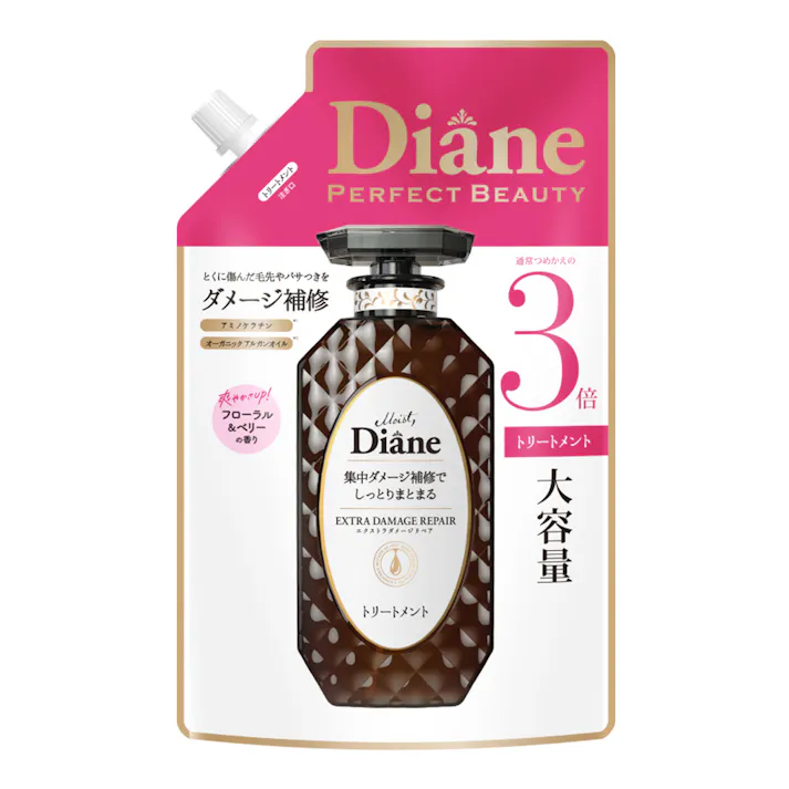 ネイチャーラボ ダイアン パーフェクトビューティー ダメージトリートメント フローラル&ベリーの香り 詰替 1000ml