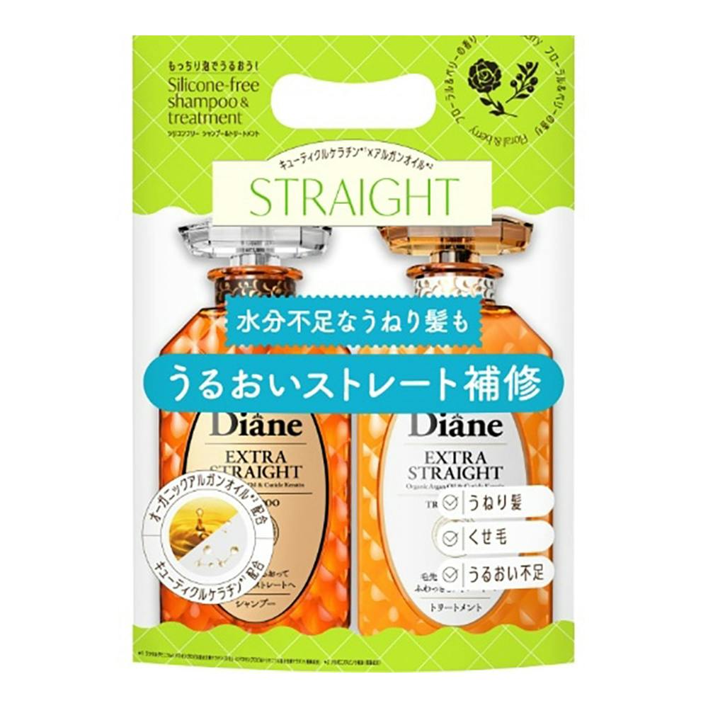 ネイチャーラボ モイストダイアン パーフェクトビューティー エクストラストレート シャンプー&トリートメントセット 450ml+450ml セット品・企画品 ネイチャーラボ モイストダイアン パーフェクトビューティー エクストラストレート シャンプー&トリートメントセット 450ml+450ml セット品・企画品