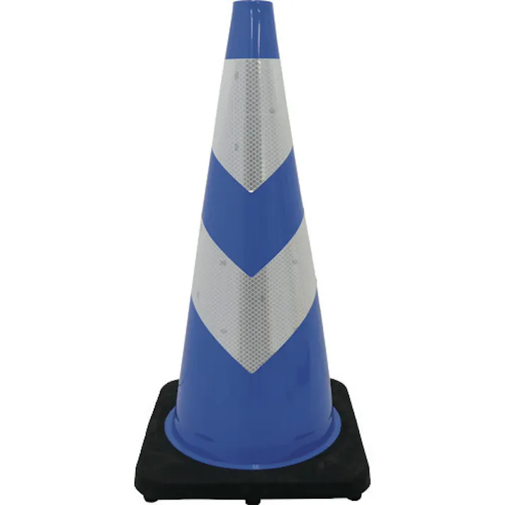 【CAINZ-DASH】グリーンクロス ストロングコーン 青/白 1105300504【別送品】