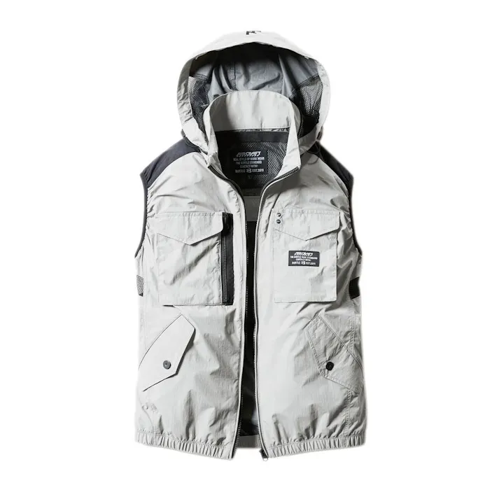 バートル アッシュグレー XXL AC1154