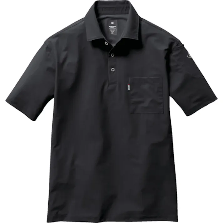 【CAINZ-DASH】バートル 半袖シャツ 237-35-L ブラック 237-35-L【別送品】