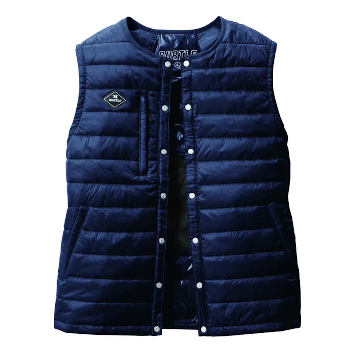 バートル ダウンベスト ネイビー L TC3254