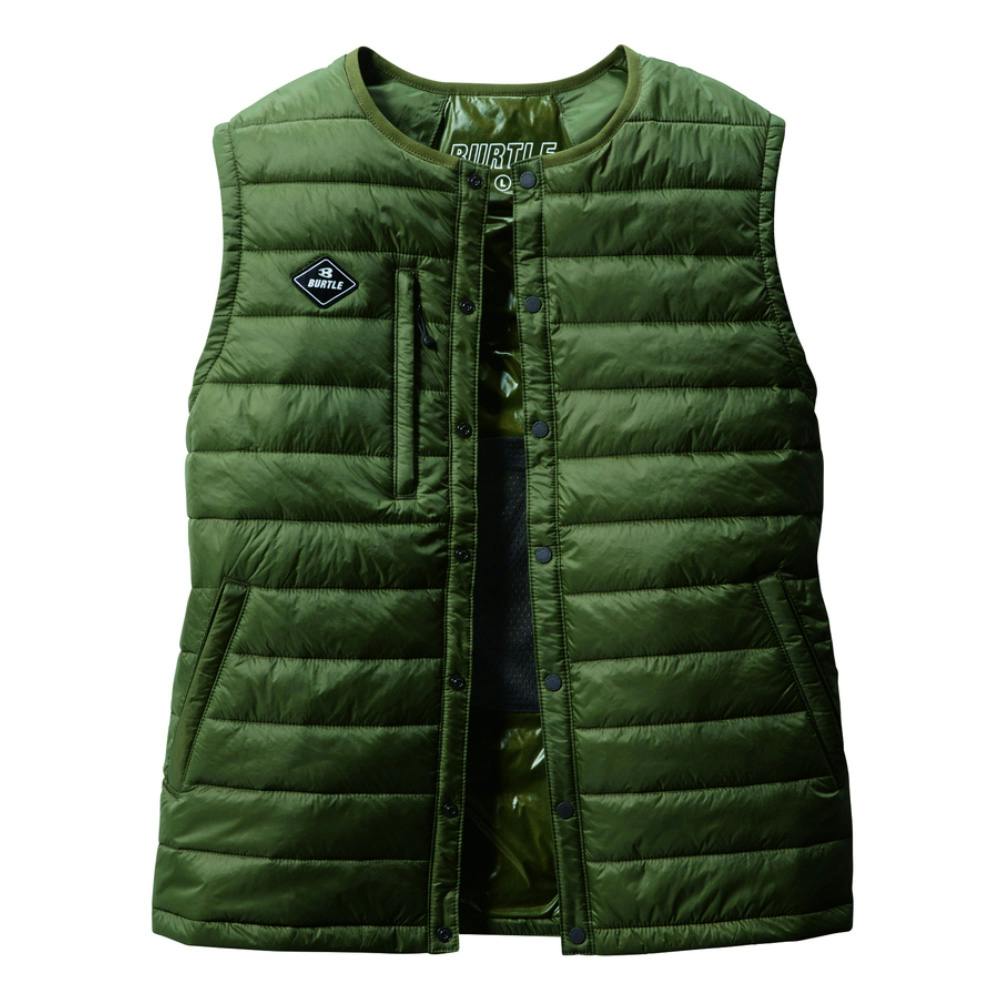 バートル ダウンベスト アーミカーキ XL TC3254