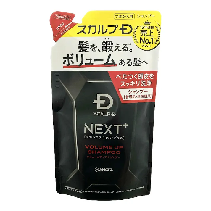 スカルプD ネクストプラス ボリュームアップシャンプー オイリー 詰替 300ml