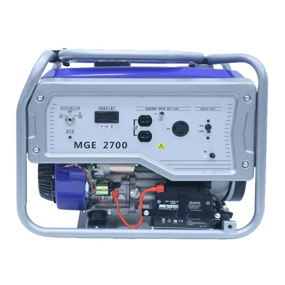 アースパワー AVR発電機 MGE2700 50Hz(東日本)
