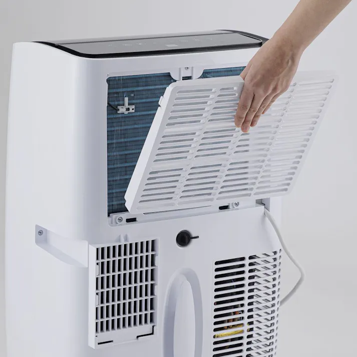 オートルーバー付 パワフルポータブルエアコン ホワイト QS520