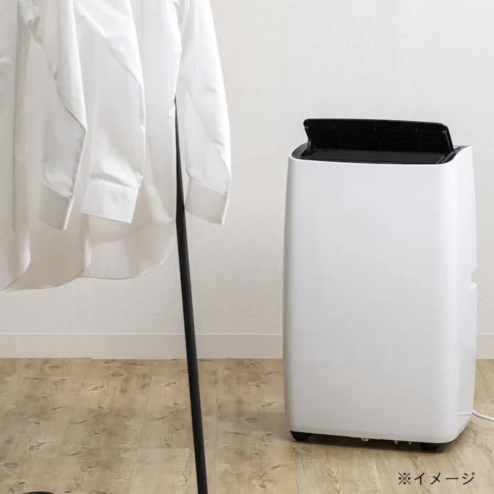 オートルーバー付 パワフルポータブルエアコン ホワイト QS520