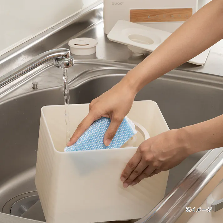 上部給水式 ハイブリッド加湿器 ERU MOIST PLUS アイボリー QS541