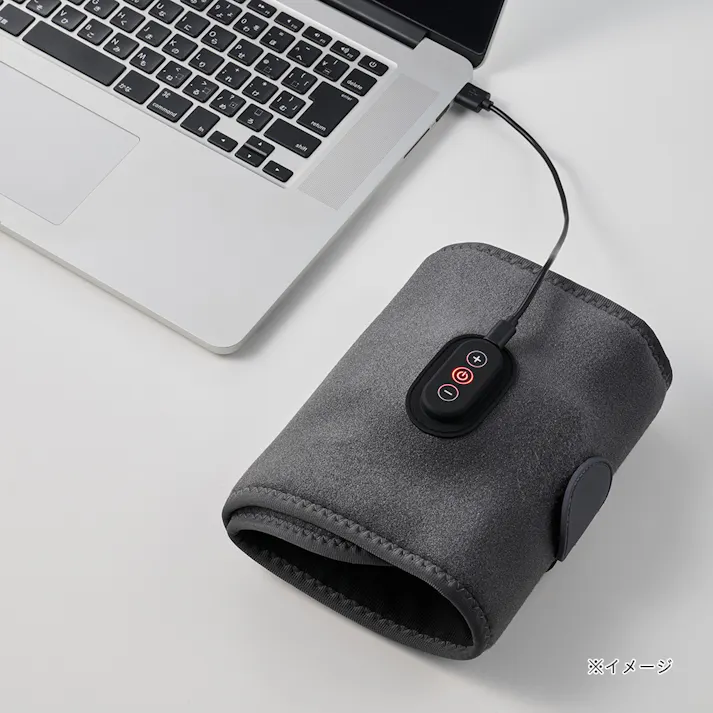 充電式ふくらはぎケア あしかる グレー QS555GY