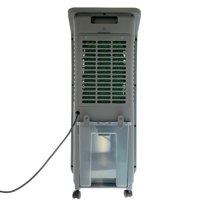 ベルソス 薄型DC冷風扇 グレー 24段階切替 オフタイマー機能 リモコン付き DCF200