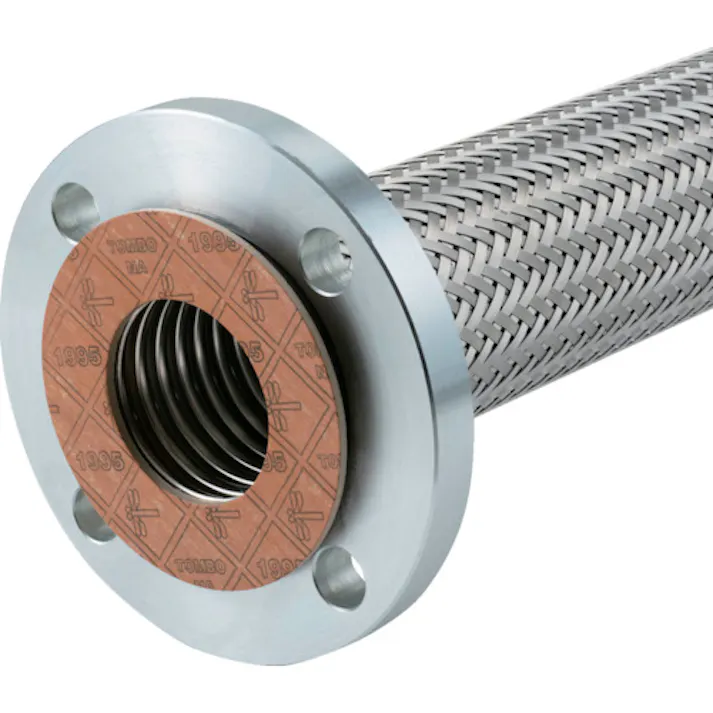 【CAINZ-DASH】テクノフレックス 非溶接型防振継手 F115-65Ax300L JIS10KF/SS400 F115-65AX300L JIS10KF/SS400【別送品】