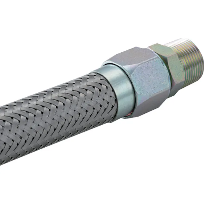 【CAINZ-DASH】テクノフレックス メタルタッチ式非溶接型フレキシブルホース S215-25Ax300L オスxオスアダプター SS400 S215-25AX300L MXM SS400【別送品】