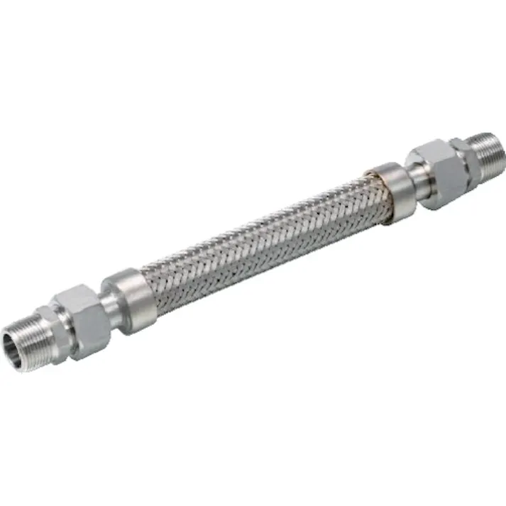 【CAINZ-DASH】テクノフレックス 袋ナット・アダプター型フレキシブルホース S225T-20AX1000L オスXオスアダプター304SS S225T-20AX1000L MXM 304SS【別送品】