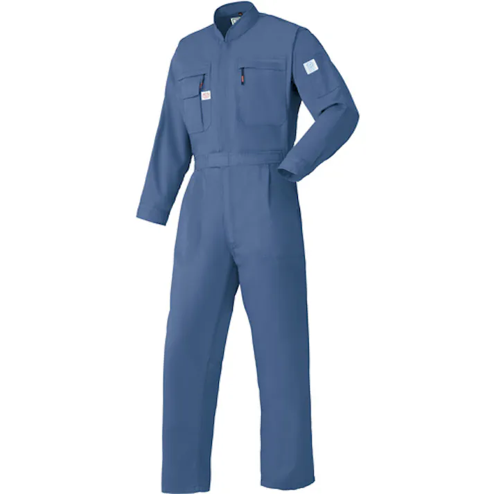 【CAINZ-DASH】山田辰 AW(秋冬)モデル つなぎ服5750-101ブルー-L 5750-101-L【別送品】