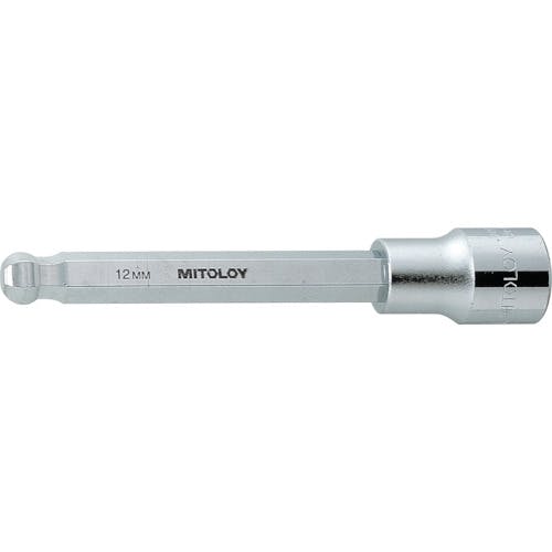 【CAINZ-DASH】水戸工機 １／２　ヘックスソケット　ボールポイント　ロング　６ｍｍ 406BHTL【別送品】