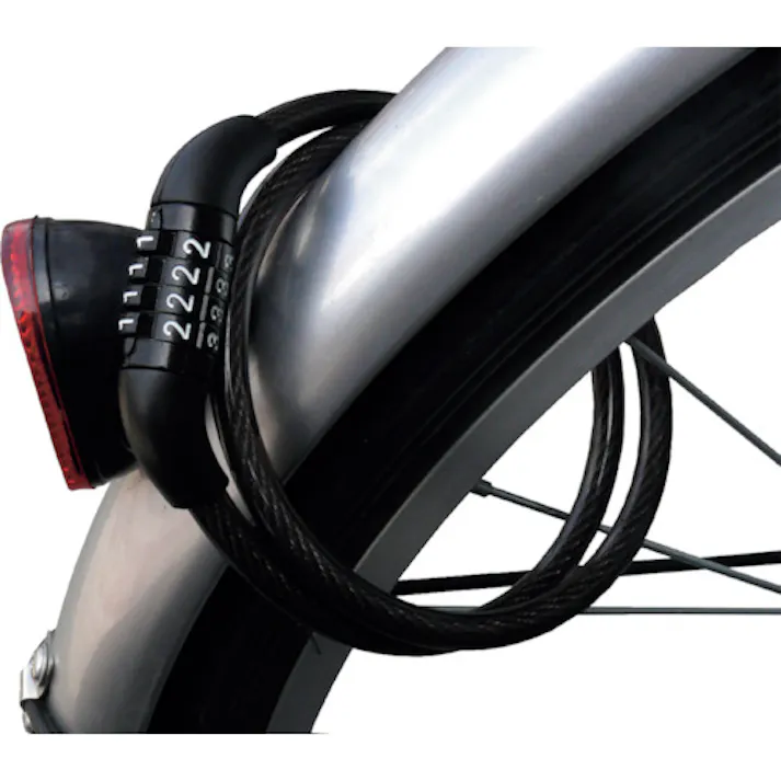 【CAINZ-DASH】コンテック ワイヤーロック 70cm(ダイヤルロック) KT-7【別送品】