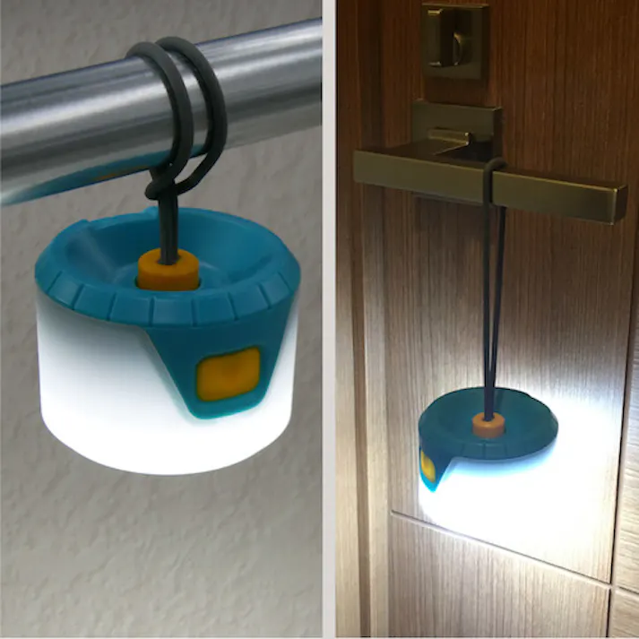 【CAINZ-DASH】コンテック GATERA LEDランタン ぶらポン ターコイズ KE-126【別送品】