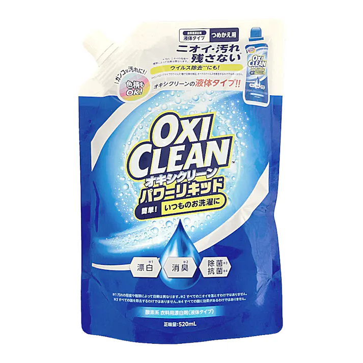 オキシクリーン パワーリキッド 詰替 520ml