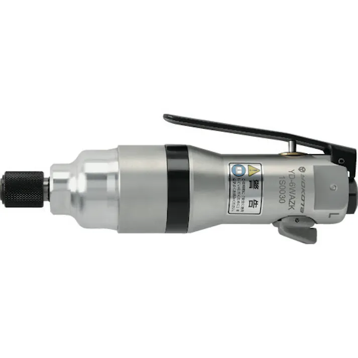 【CAINZ-DASH】ヨコタ工業 エアインパクトドライバー ストレート型インパクトレンチ YD-6WAZK ビット差込口6.35mm 能力ねじ寸法4.5~6.0mm 18N・m YD-6WAZK【別送品】