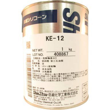 【CAINZ-DASH】信越化学工業 シリコーン二液型ＲＴＶゴム　１ｋｇ KE-12【別送品】