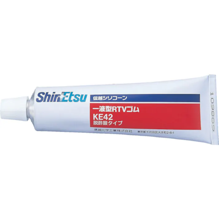 【CAINZ-DASH】信越化学工業 RTVゴム一般工業用 100ml 透明 KE42T-100【別送品】