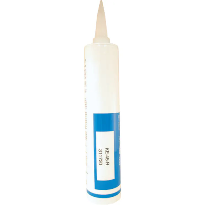 【CAINZ-DASH】信越化学工業 一般RTVゴムコンパウンド 330ml レッド KE45R-330【別送品】