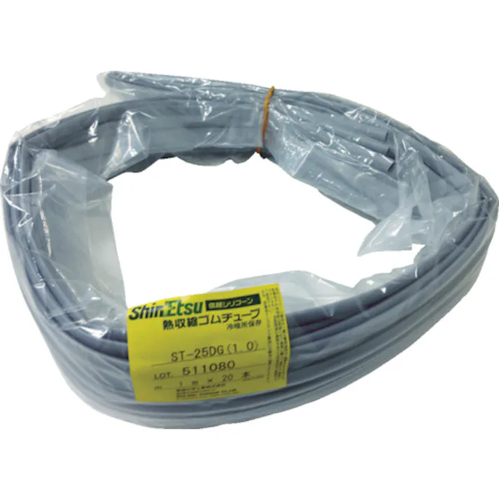 【CAINZ-DASH】信越化学工業 熱収縮ゴムチューブ ST25DG(1.0mm)1M ST-25DG-1.0-1【別送品】