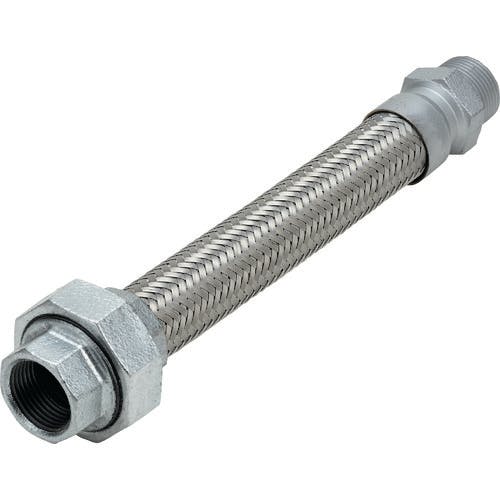 南国フレキ工業 ユニオン・ニップル式フレキシブルホース 継手FCMB-SS400 10A×300L NK-1900/FCXSS-10A-300L フレキシブルメタルホース 南国フレキ工業 ユニオン・ニップル式フレキシブルホース 継手FCMB-SS400 10A×300L NK-1900/FCXSS-10A-300L フレキシブルメタルホース