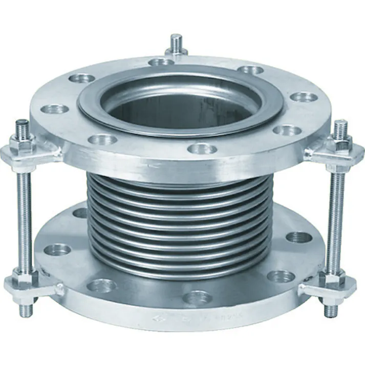 【CAINZ-DASH】南国フレキ工業 排気ライン用伸縮管継手 フランジ5K/SS400(接液部SUS) 100A×100L NK-7300/5K-SS400-100A-100L【別送品】