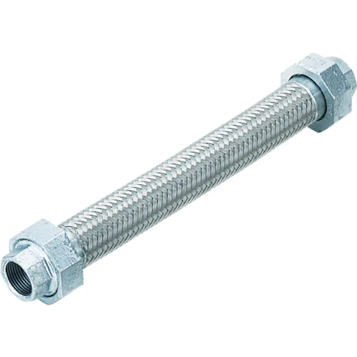 【CAINZ-DASH】南国フレキ工業 フィットユニオン式フレキシブルホース(無溶接式) ユニオンFCMB 50A×1000L NK-1100/FCMB-50A-1000L【別送品】