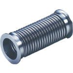 南国フレキ工業 KFフランジ式真空フレキシブルホース 継手SUS304(チューブSUS316L) KF16×500L NK2300KF-CLT-316L/304 フレキシブルメタルホース 南国フレキ工業 KFフランジ式真空フレキシブルホース 継手SUS304(チューブSUS316L) KF16×500L NK2300KF-CLT-316L/304 フレキシブルメタルホース