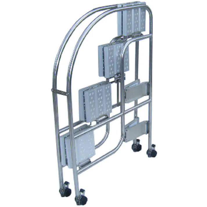 【CAINZ-DASH】森山鉄工 MTステップDeco4段 D504SA【別送品】