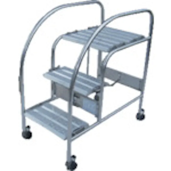 【CAINZ-DASH】森山鉄工 MTステップDeco3段ワイド D503W【別送品】