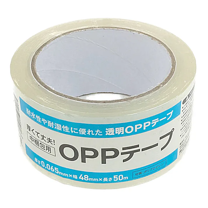 フォーレスト OPPテープ 65μ 48mm×50m 透明 1巻