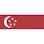 【CAINZ-DASH】東京製旗 卓上旗（１６×２４ｃｍ）シンガポ－ル 406326【別送品】