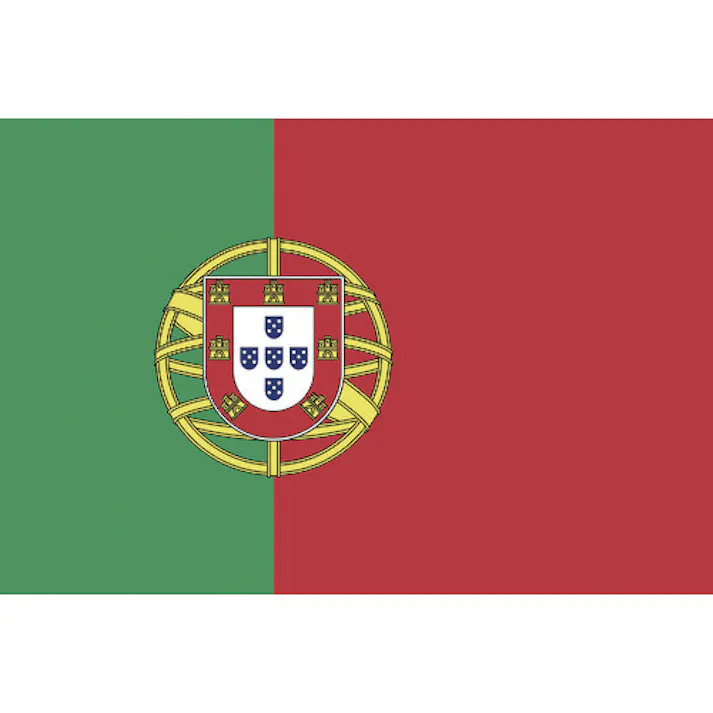 【CAINZ-DASH】東京製旗 卓上旗(16×24cm)ポルトガル 406684【別送品】