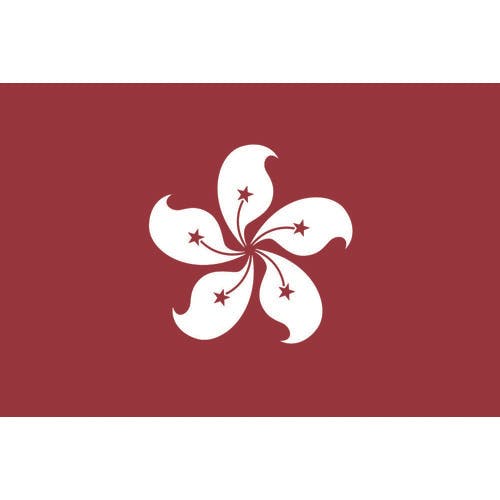 東京製旗 卓上旗(16×24cm)香港 406685 標示旗 東京製旗 卓上旗(16×24cm)香港 406685 標示旗