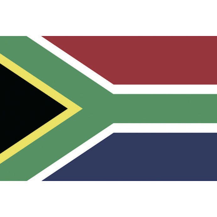 【CAINZ-DASH】東京製旗 国旗Ｎｏ．１（７０×１０５ｃｍ）　南アフリカ 416721【別送品】