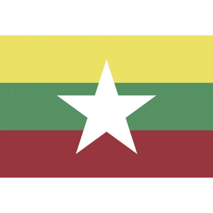 【CAINZ-DASH】東京製旗 国旗No.1(70×105cm) ミャンマ- 416724【別送品】