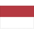 【CAINZ-DASH】東京製旗 国旗Ｎｏ．２（９０×１３５ｃｍ）　インドネシア 426129【別送品】